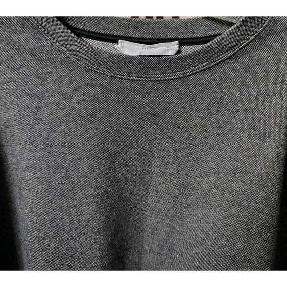 MNG Women's Sweatshirt Size S Gray Cotton - Picture 4 of 6